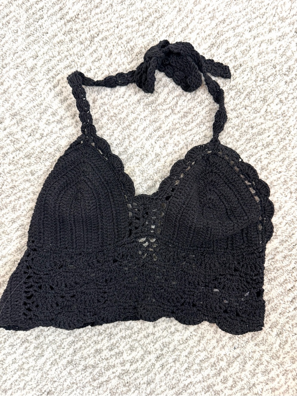 Urban Outfitters Summer Tops Bundle of 4 Tops XS/S Baby Tees Crop Knit Halter - Picture 2 of 10